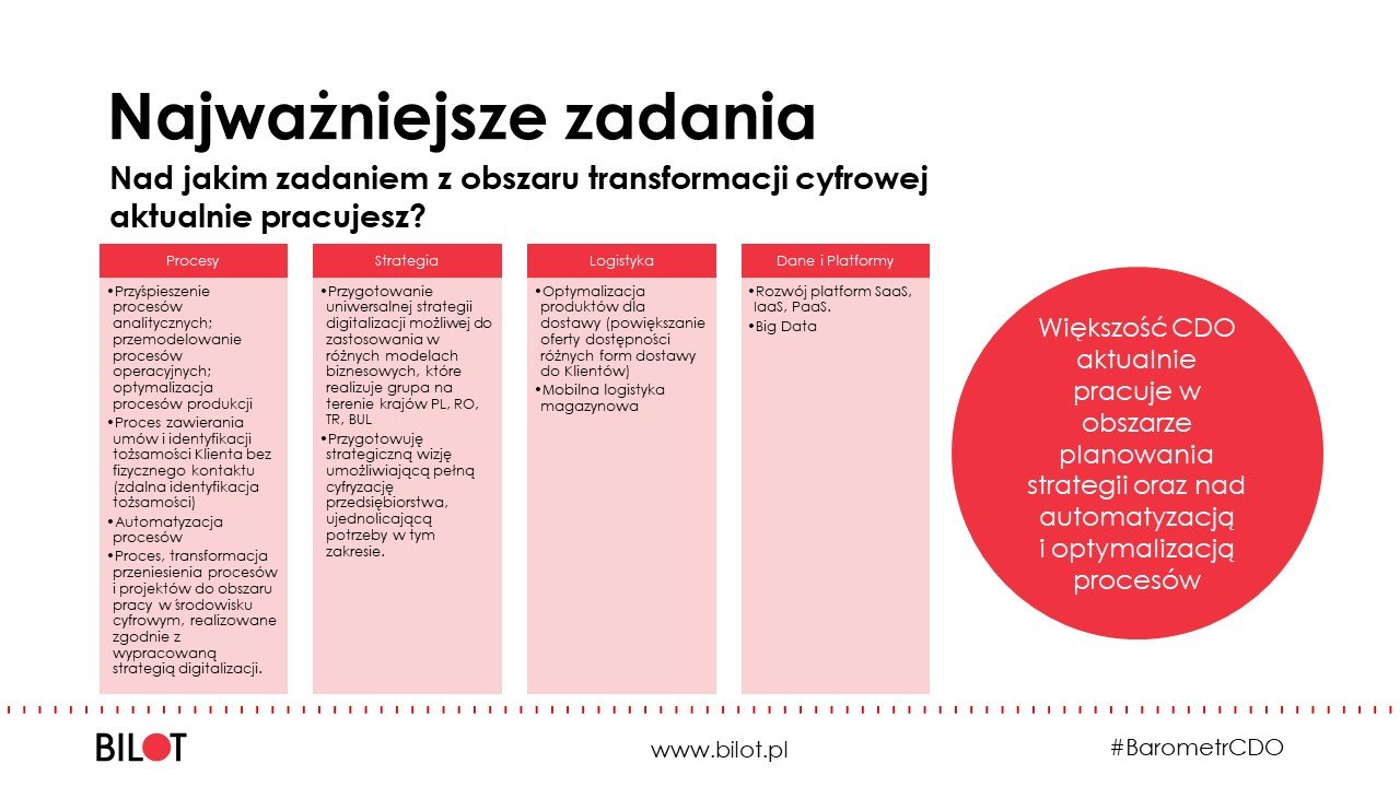 Barometr CDO: czym w polskich firmach zajmuje się Chief Digital Officer?