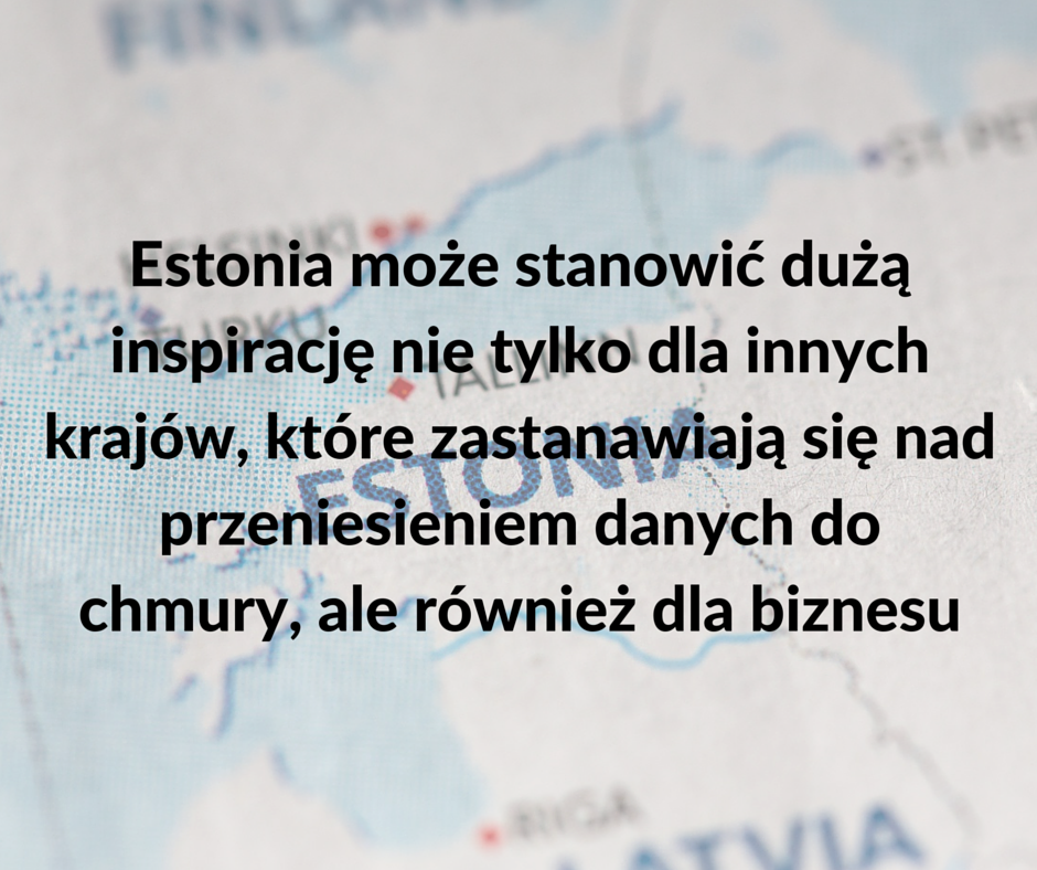 Mały kraj w wielkiej chmurze