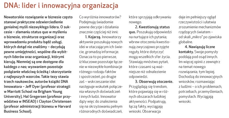 Innowacje: Recepta na rozwój polskich firm