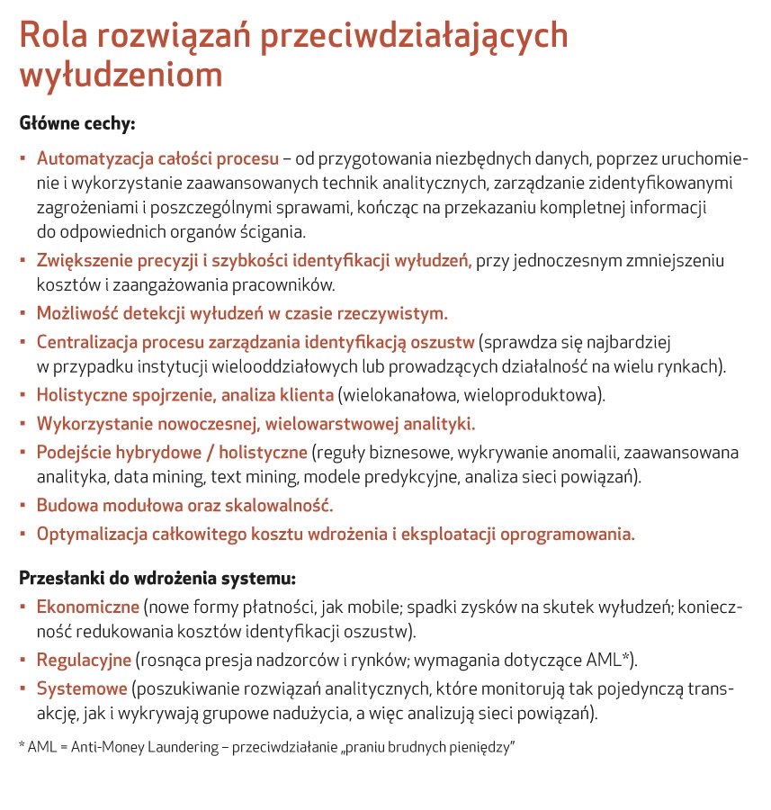 Nowe rozwiązania przeciwdziałające wyłudzeniom