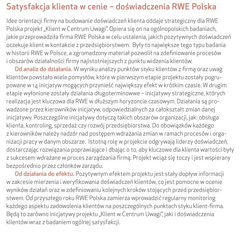 Sztuka zarządzania doświadczeniami klientów: od punktowych inicjatyw po element strategii